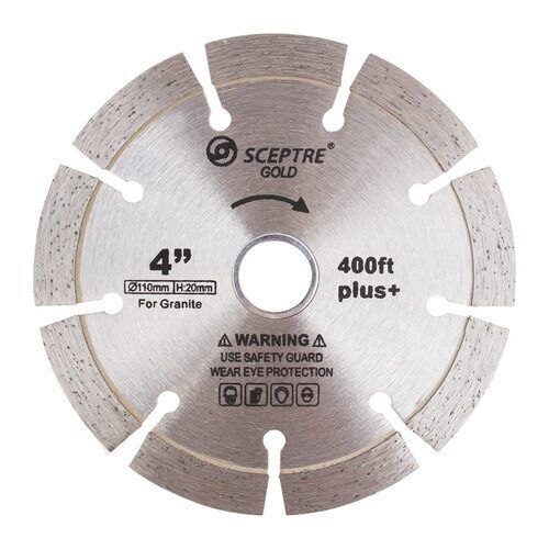 Polished Finish Corrosion Resistant Stainless Steel High Strength Circular Stone Cutting Blades