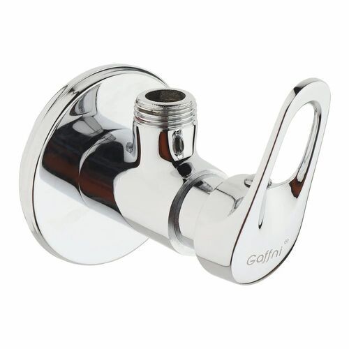 Glossy Finish Corrosion Resistant Stainless Steel One Piece Water Angle Cock