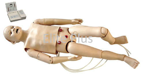 Full Functional Child CPR and Nursing Manikin With Monitor