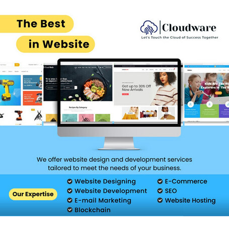 Website Design and Development Service By Cloudsware