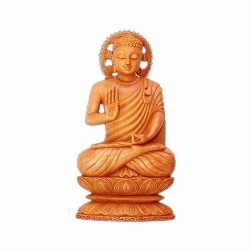 Wooden Handicraft Buddha Statue