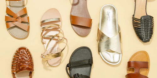 Female sandals online