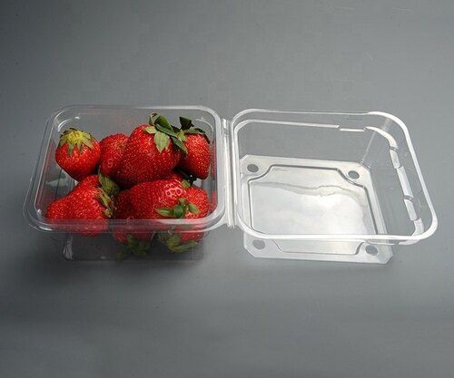 Portable Durable Double Layered Strawberry Plastic Punnets