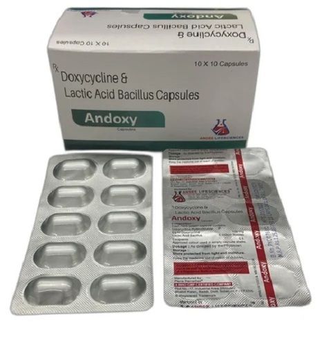 Doxycycline And Lactic Acid Bacillus Capsules