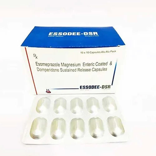 Esomeprazole Magnesium Enteric Coated And Domperidone Sustained Release Capsules