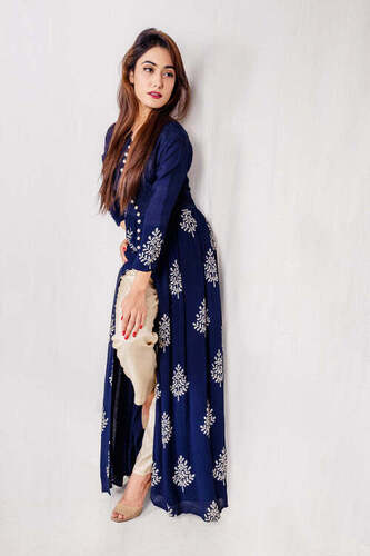 Comfortable To Wear Ladies Indo Western Kurtis