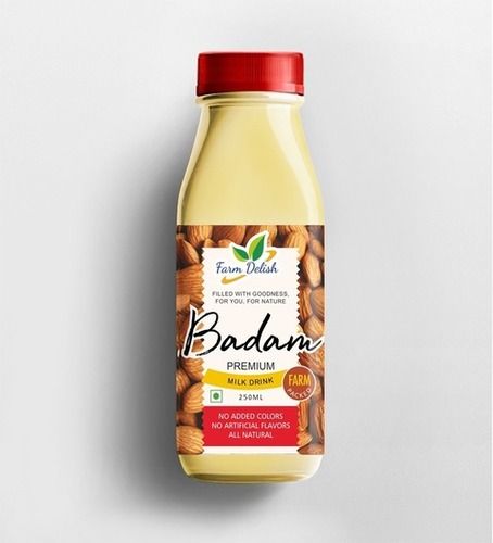 No Added Color and Preservative Premium Badam Milk Drink 250 ml