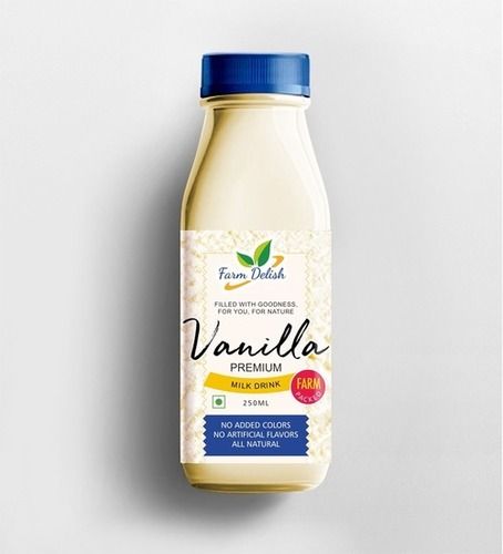 Premium Vanilla Flavoured Milk Drink 250 ml Bottle Pack