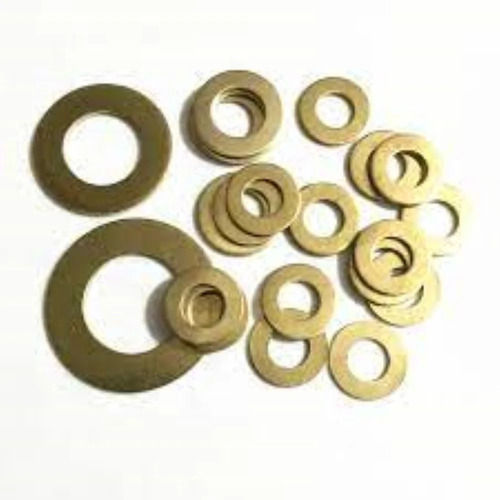 High Strength Polished Finish Corrosion Resistant Brass Plain Round Washer