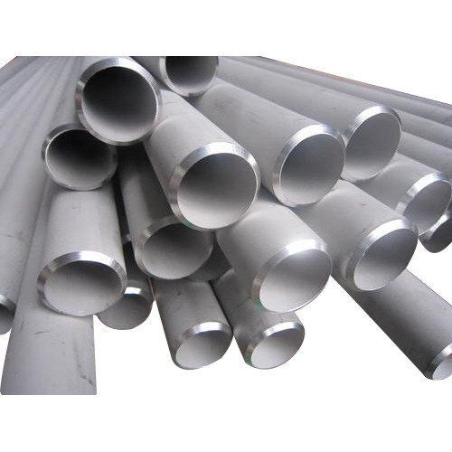 Silver Color Round Shape Stainless Steel Seamless Pipe