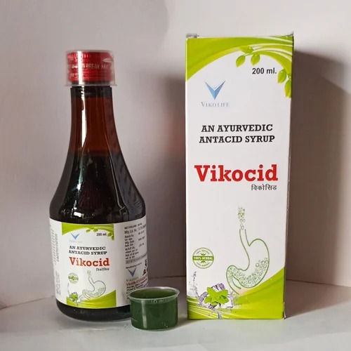Ayurvedic Vikocid Antacid Syrup