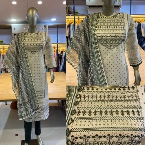 Multi-Color Casual Wear Printed Designer Ladies Rayon Kurti