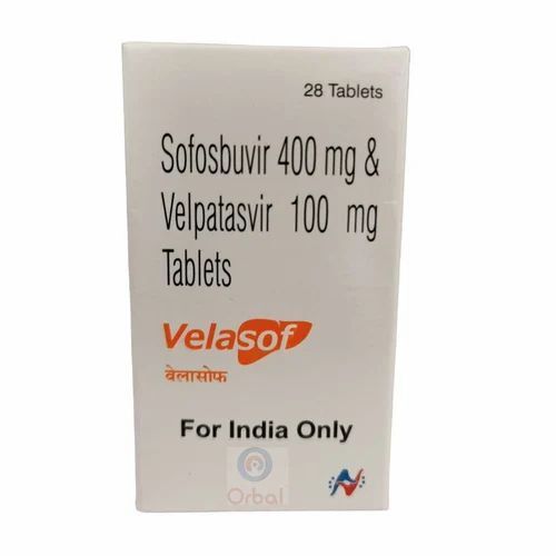 Velpatasvir 100mg Sofosbuvir 400mg Tablets