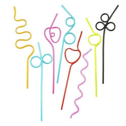 100% BPA Free Colorful Reusable Straws for Kids