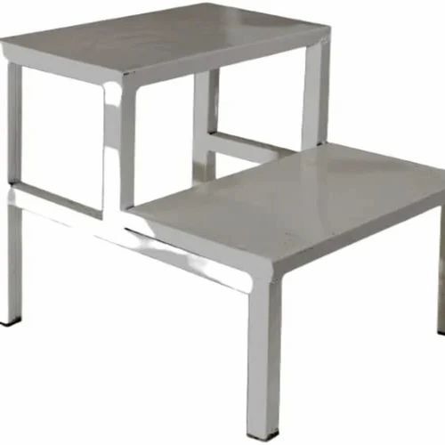 Hospital Double Foot Step Stainless Steel