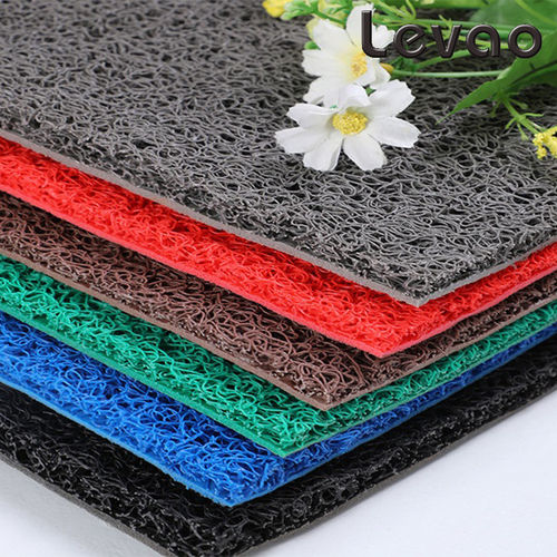 Anti Slip PVC Coil Mat Spaghetti Mats