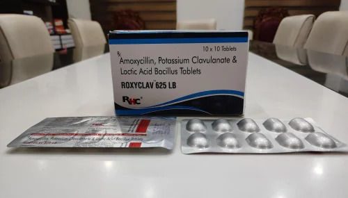 Amoxycillin + Clavulanic Acid + Lactic Acid Bacillus Tablets