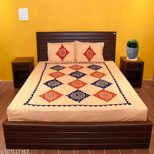 Applique Bed Sheets