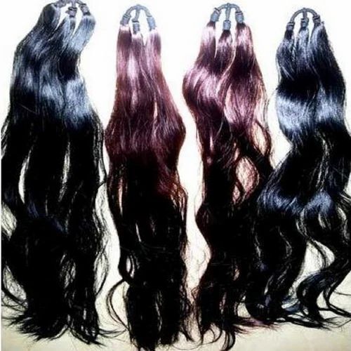 Black Straight Synthetic Hair Extension