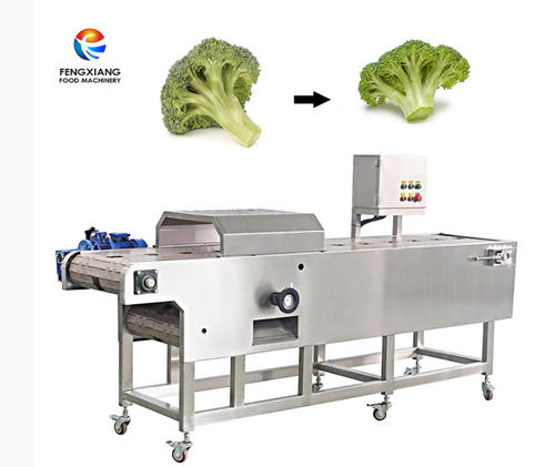 Broccoli root cutting machine