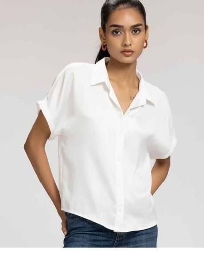 Comfortable To Wear Ladies Polyester Shirts