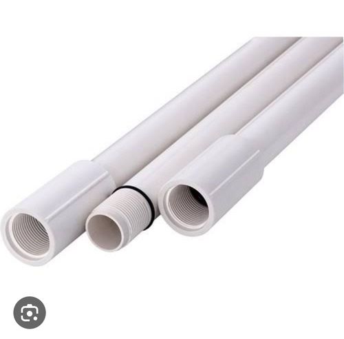 White Color Round Shape Upvc Plumbing Pipe