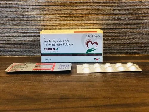 TELMIREG-A Telmisartan 40 Mg + Amlodipine 5 Mg Tablets