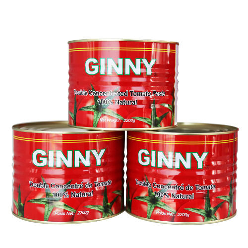 2200g Pack 100% Natural Double Concentrated Canned Tomato Paste