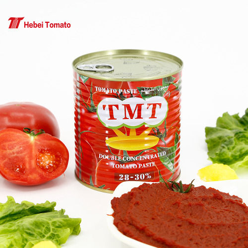 800g Pack 100% Natural Double Concentrated Canned Tomato Paste