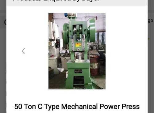 C Type Mechanical Power Press