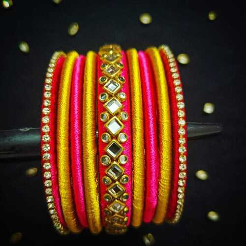 Silk thread Bangles