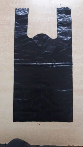 Disposable Plain Black Diamond Pick Up Bags