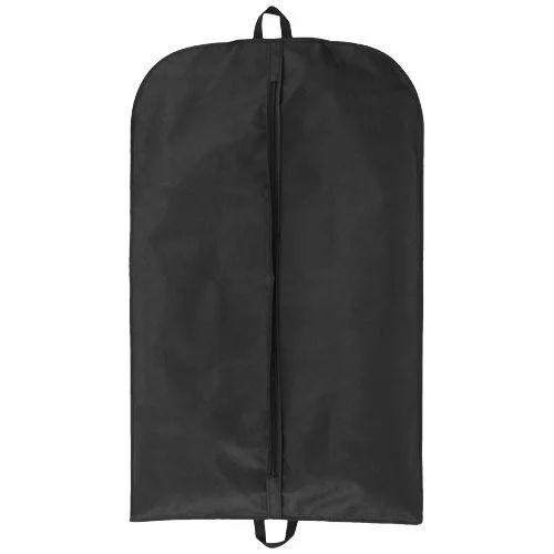 Black Color Cotton Coat Cover Bag