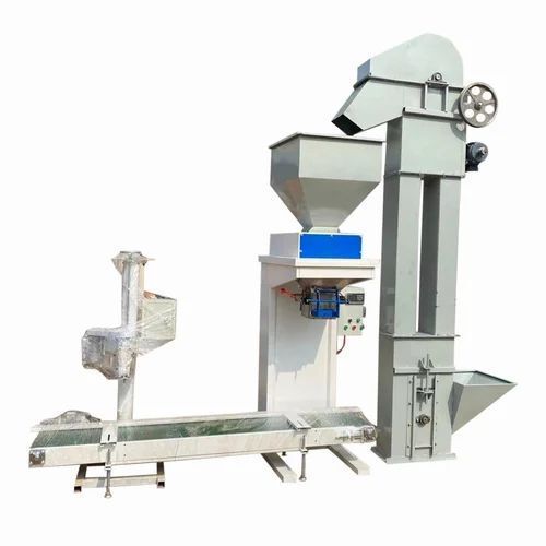 Powder Packing Machine - Metal, Floor Mounted, Color Coated | High Strength, Corrosion Resistance, Shock Resistance, Automatic Control, Heavy Duty, Durable, Rust Proof