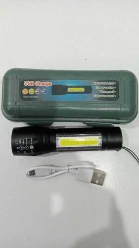 Rechargeable Torch With USB Charger