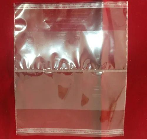 Durable Plain Transparent LDPE Polythene Bags