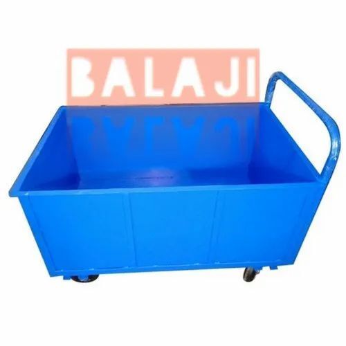 Balaji Mild Steel Box Handling Trolley