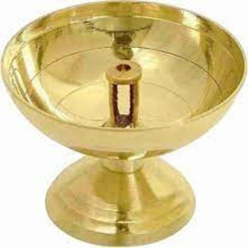 Polished Brass Diya for Home Decor