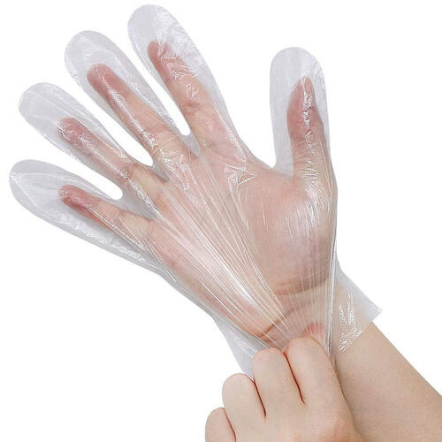 Disposable Transparent Plastic Gloves