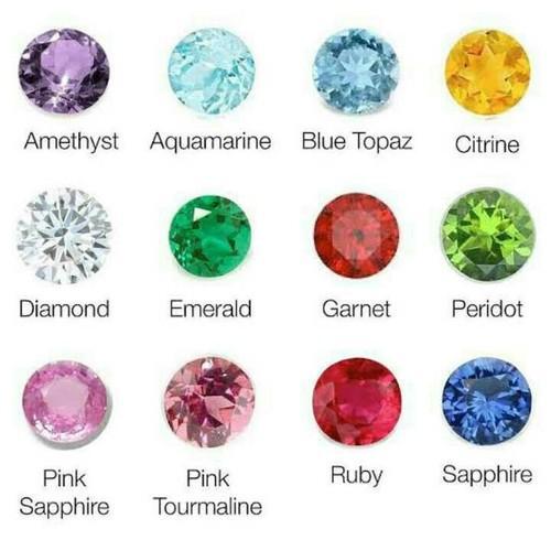 Natural Colored Gems Stones 