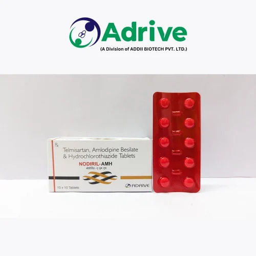 Telmisartan 40 mg + Hydrochlorothiazide 12.5 mg + Amlodipine 5 mg Tablets