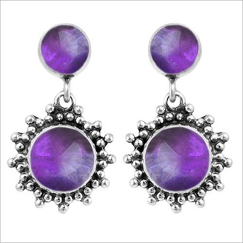 Gemstone Earring