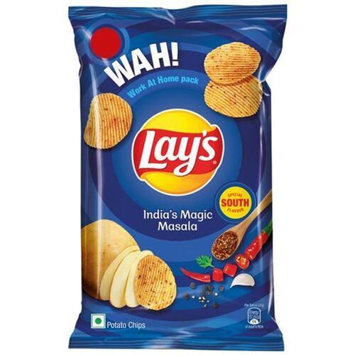 Crunchy And Tasty Pure Vegetarian Lays Potato Chips