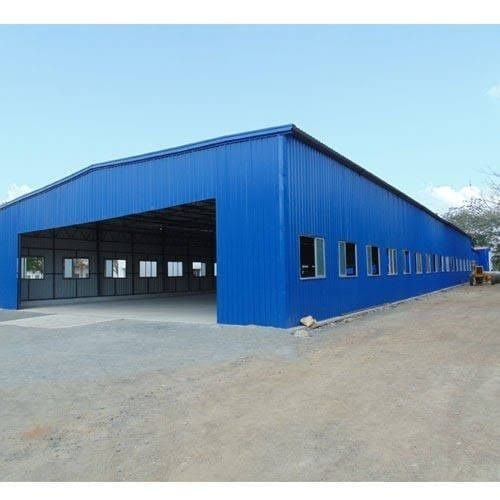 Hot Rolled Mild Steel Prefab Warehouse Shed