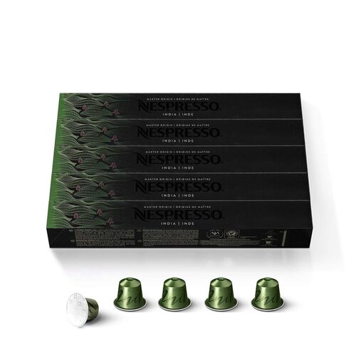 Rich Flavor Nespresso Festive Black Espresso Coffee Capsules