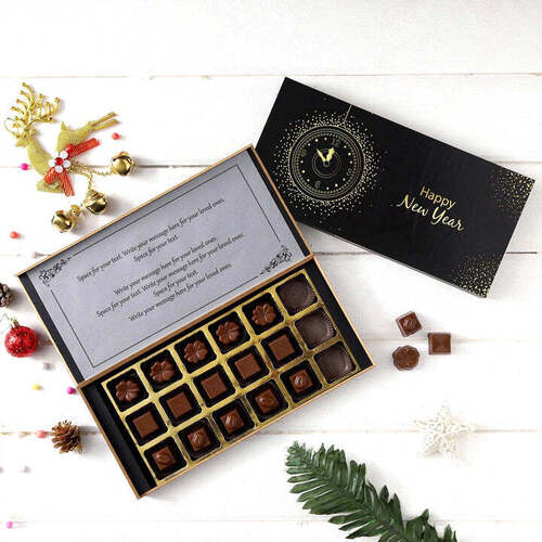 New Year Chocolate Gift