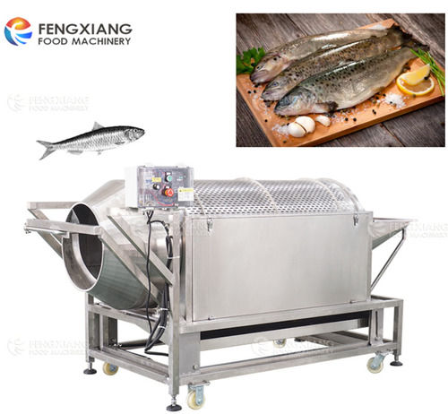 Automatic Rotating Small Fish Scale Removal Machine