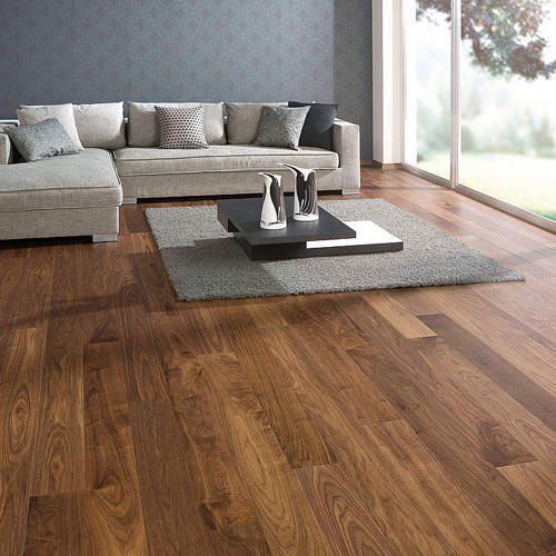 Brown Color Wooden Laminate Flooring For Home And Office