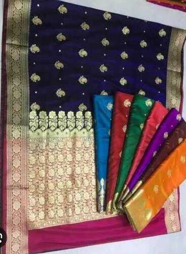 Banarasi Silk Sarees Pattern  Printed