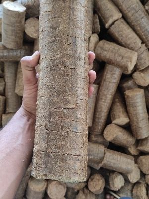 Low Smoke Brown Biomass Briquettes